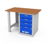 Верстак однотумбовый Woker Pro 1004.F30.1200