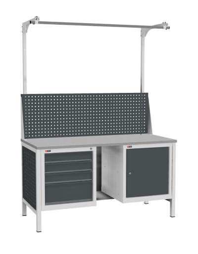 Слесарный верстак ВЛ-К-150-05+Э2